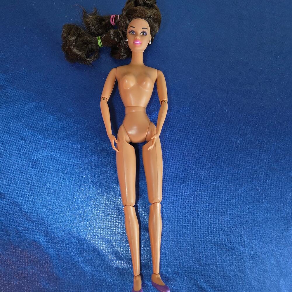 BARBIE Custom OOAK 1990's Era Teresa Head on Made to Move Body MTM Doll